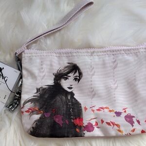 Kipling Pink Disney Frozen II Artistic Clutch